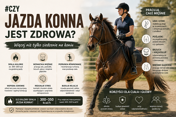 jazda konno a zdrowie